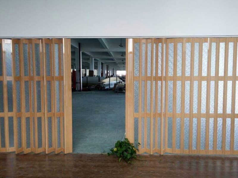 PVC Folding Shutter Partition Door Ideal for Separate the space Slide 17