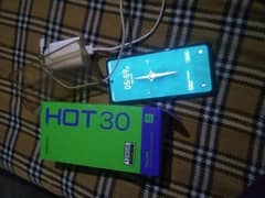 hote30  8/128 vrnty 10 month box and charger03024261724