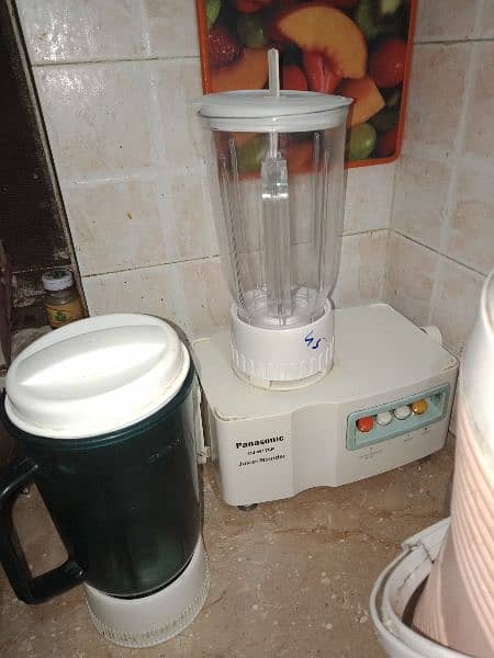 panasonic original juicer blender 3 in 1 with 2 jug 2