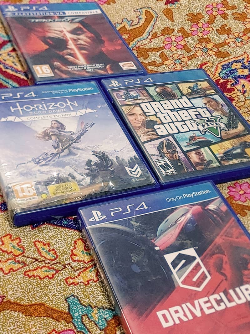 Ps4 games Gta 5 horizons zero dawn 0