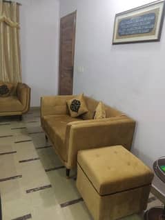 6 SEATER SOFA WITH TABLE (New)