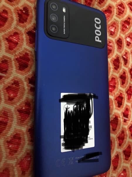 poco M3 for sale in excellent condition with 128gb and4 ram with box! 3