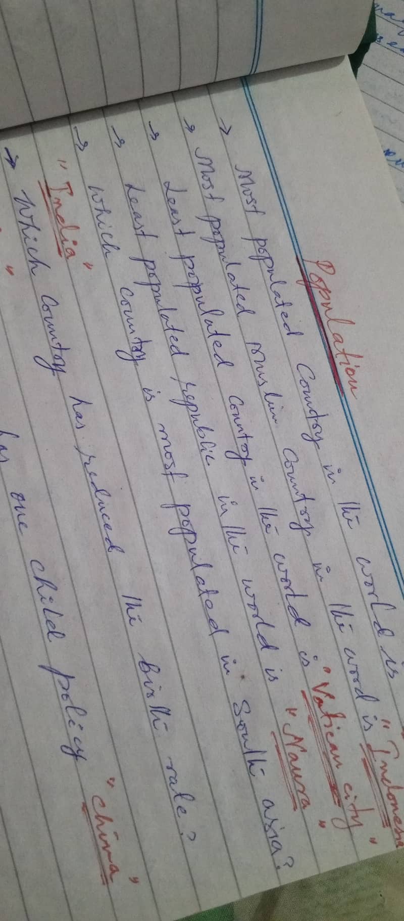 Hand written assignment work 5