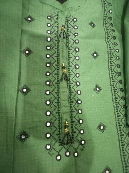 Ready to wear 2pc Embroidered Lawn Dress 3