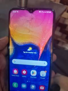 Samsung A10 fore sale 3/32 tuch suckrch ha upr se baki baki ok ha set