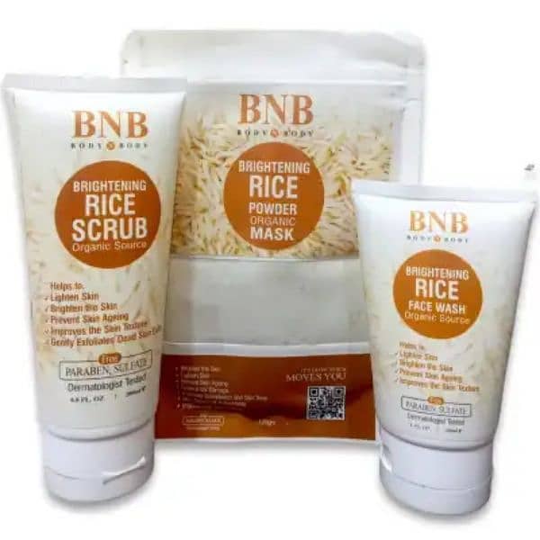 Face wash . scrub. and mask original product of  BNB . . organic. 0