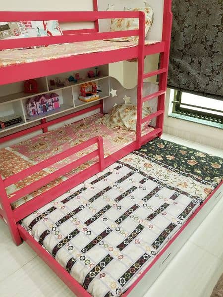 Wooden Bunk bed for sale 1