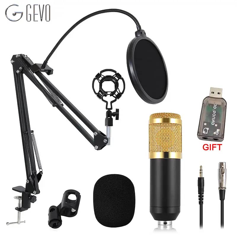 BM 800 condenser microphone with all accessories 0