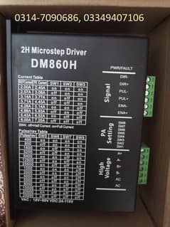 Stepper Driver Motor, Servo drive and Moter, Encoder, DM860H