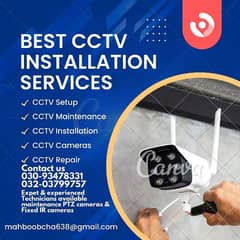 CCTV camera Maintenance and Installing all service available any time