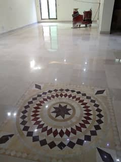 floor polishing and marble Grand