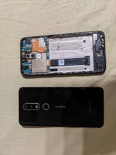 Nokia 6.1 plus Blue and Black All Parts