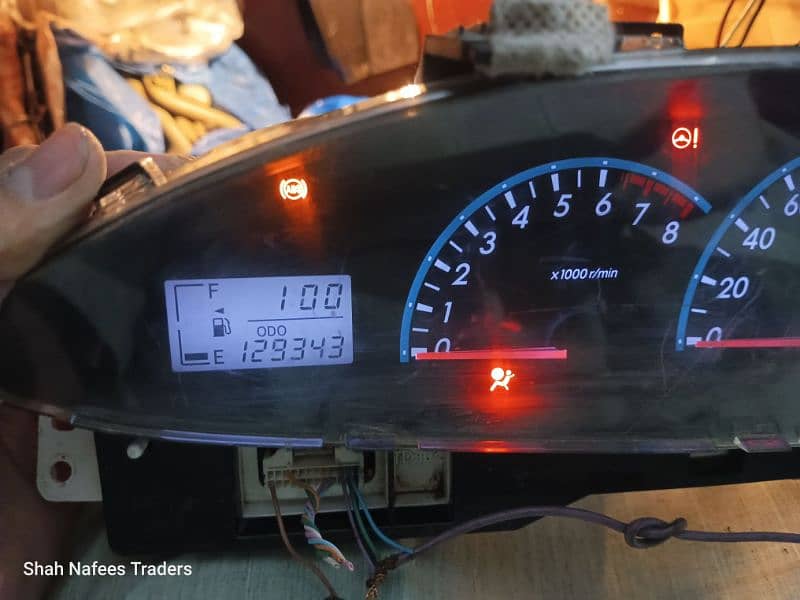 Toyota Belta Rpm Meter - Belta Rpm SpeedoMeter - Belta Auto Rpm Meter 2