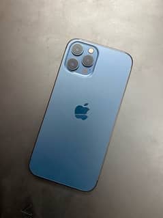 iPhone 12 Pro Max 10/10 (Pacific Blue , 128GB)  with Box for sale