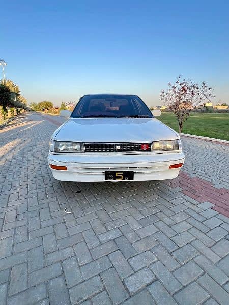 Toyota Corolla 1988 Lahore number 1