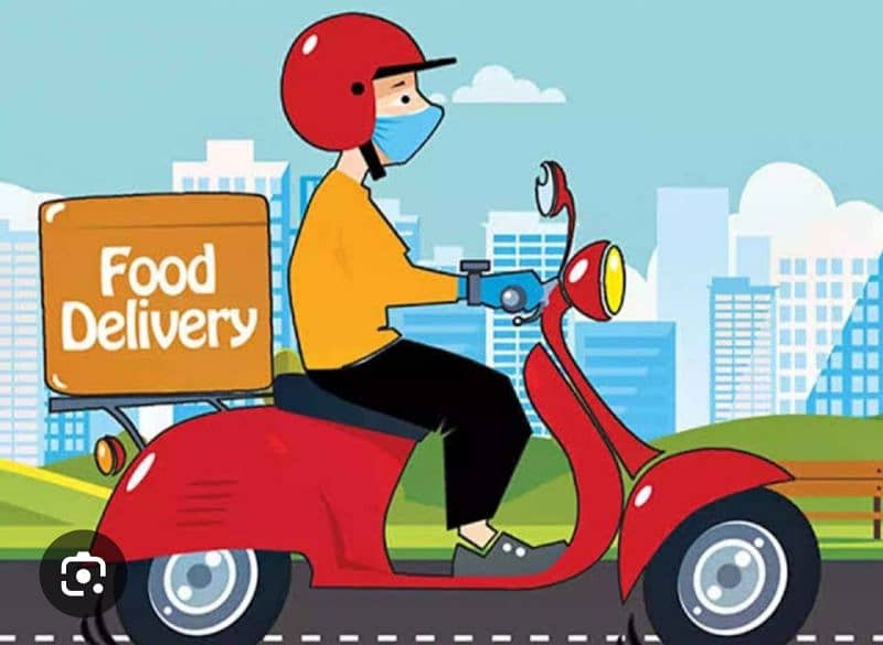 delivery Rider need. Urgent contact 0