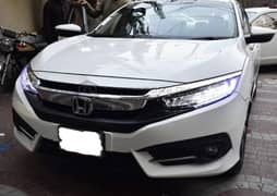 Honda Civic X Audi Head Lights and Sports Grill