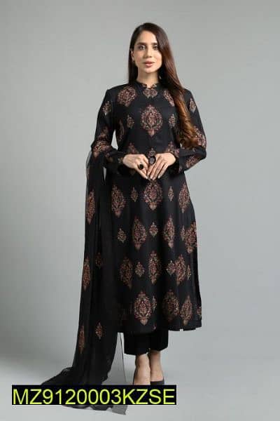 embroidered unstitched suit 9