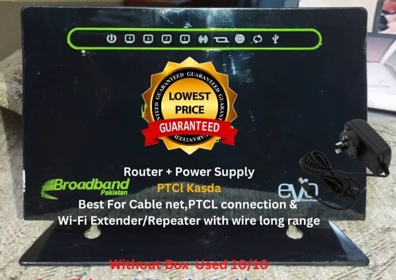 Ptcl Router Kasada 5815U Branded Forever using 1