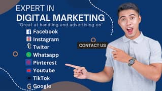 I will be provided social media management, marketing and advertising.