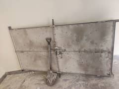 solid iron door heavy duty