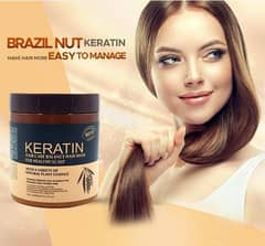 "Smooth, Shiny, & Strong Hair with Keratin"