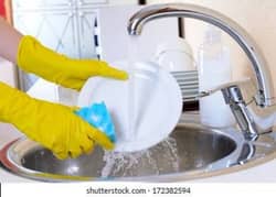 Dishwasher cleaner job vaccancy available