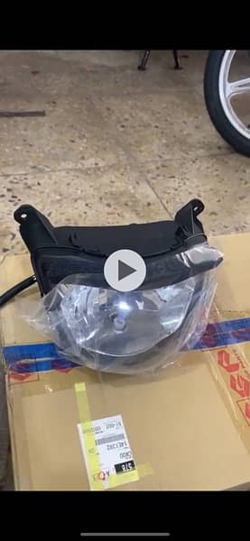 SUZUKI GD 110S  HEADLIGHT , SHADE/GS 150/GR 150 GENIUN PARTS AVAILABLE 4