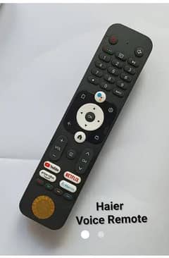 Remote control | Original Haier| Voice control