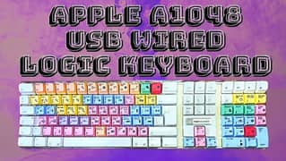 APPLE A1048 USB Wired Logic Keyboard #keyboard #applekeyboard