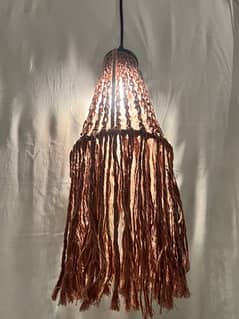 hand crafted lamp