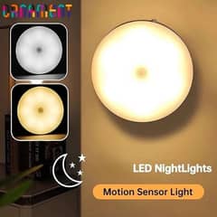 Led Body Induction Lamp Induction Night Light Warm White Pir Sensor