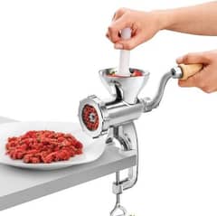 Meat mincer in metal special offer
