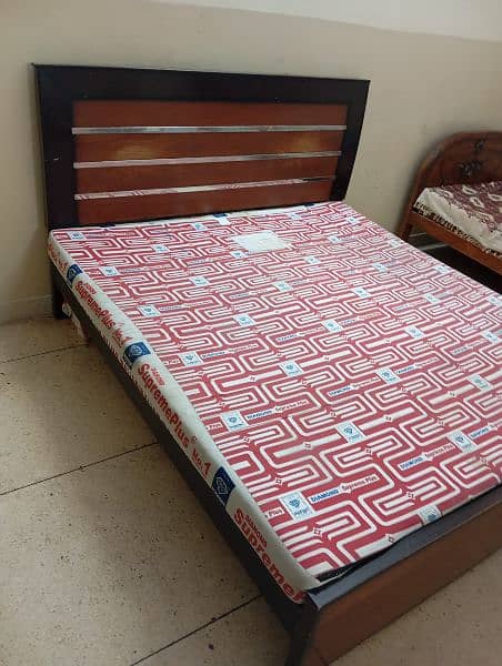 used double bed in good condition 3