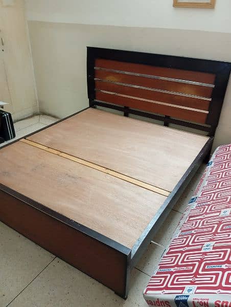 used double bed in good condition 6