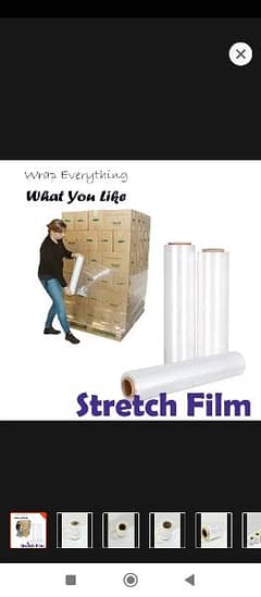 stretch wrapping rolls