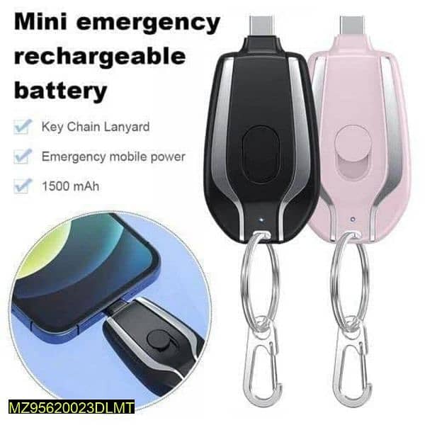 keychain power bank for iPhone 1