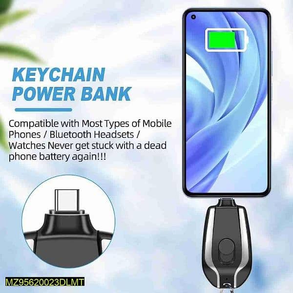 keychain power bank for iPhone 2