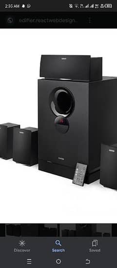Edifier home theater system for sale without remote