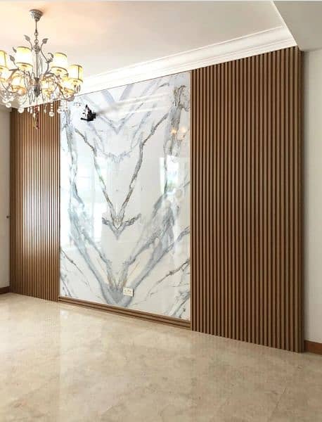Media wall wpc panel wallpaper floor ,all type of interior decoration 10