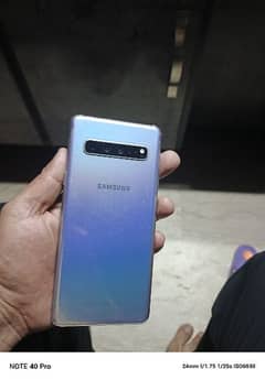 Samsung s10 5g 8 GB ram 256 rom
