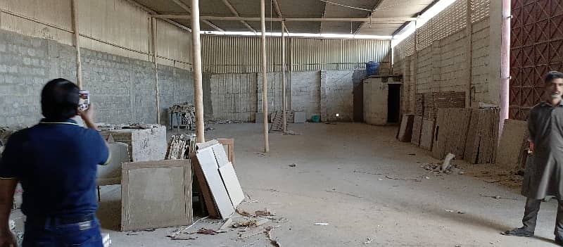 Warehouse Industrial Shed Available for Rent in Mehran Town Korangi Karachi 7