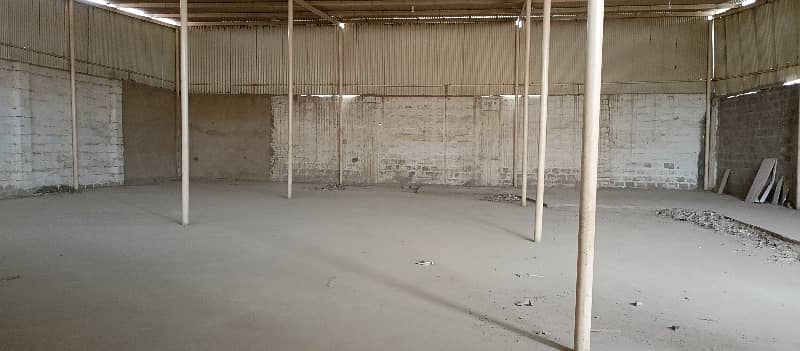 Warehouse Industrial Shed Available for Rent in Mehran Town Korangi Karachi 3