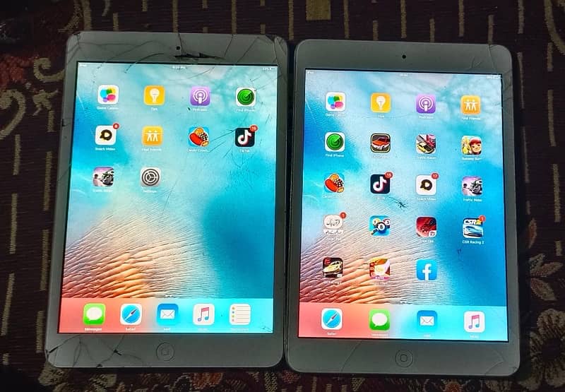 iPad mini1 glass break baqi ok exchange possible with mobile 2