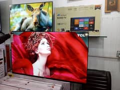 75 InCh Android 2024 model Led Tv TCL Box pack 3 year warranty