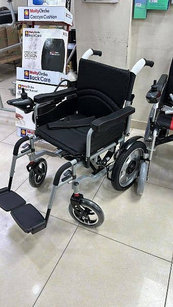 Electric Wheelchair Remote Controlled Automatic wheel chair dryBattery 2