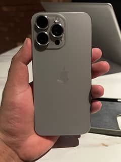 Apple iPhone 15 pro max titanium non pta 256 gb dual sim