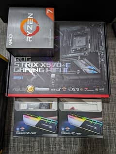 Gaming Computer Bundle (Ryzen 5700x, Asus Strix Mobo, Ram kit)