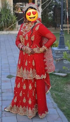Beautiful Red Bridal Lehenga