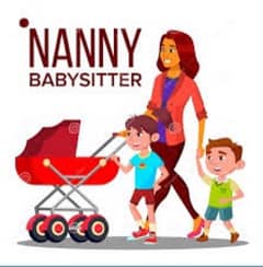 Nanny baby sitter job in dha